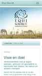 Mobile Screenshot of equisource.eu