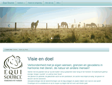 Tablet Screenshot of equisource.eu